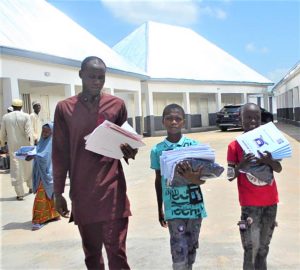 Students and teacher